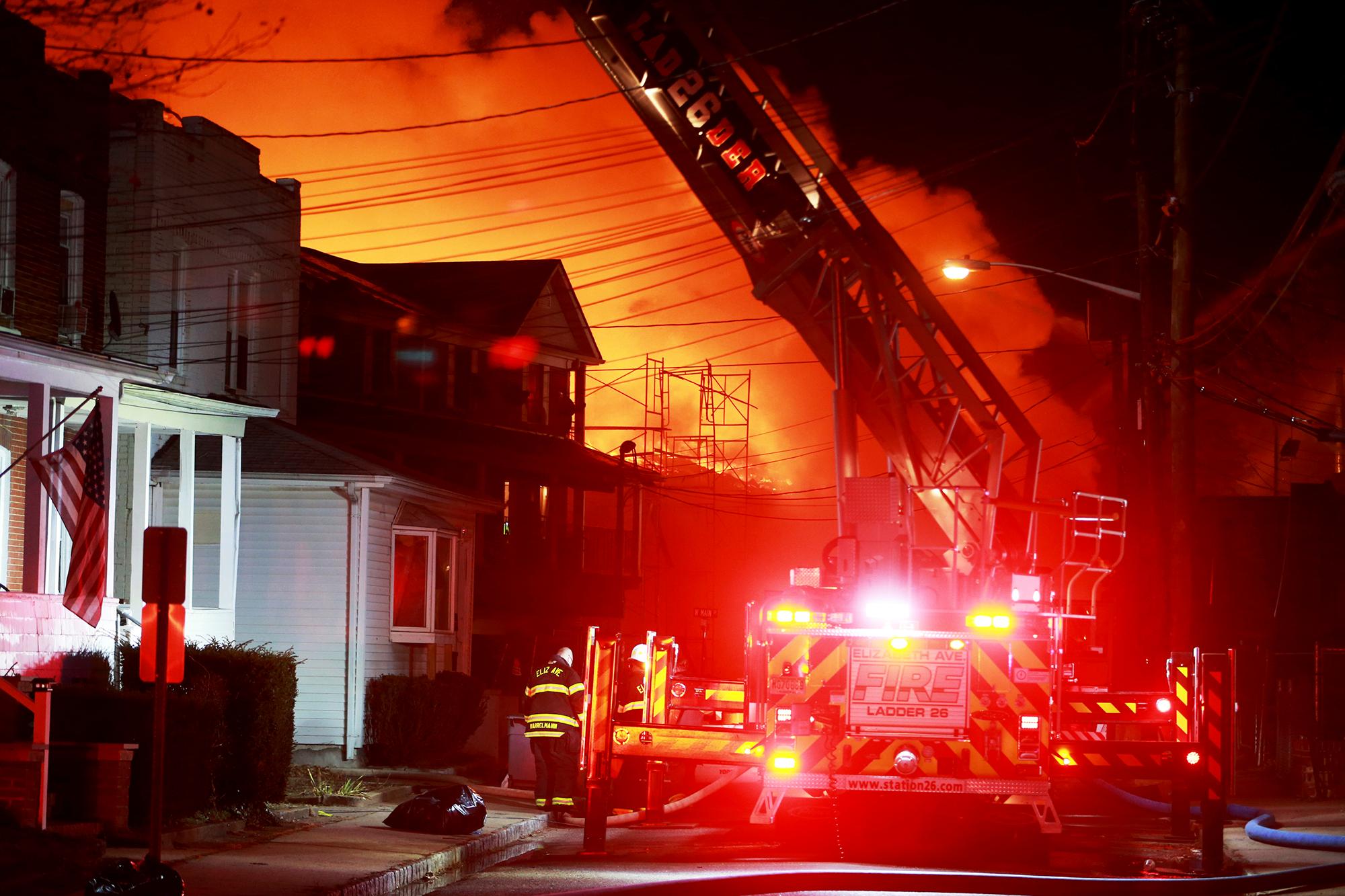 Fire in Burlington NJ Today: Local Emergency Crews Respond to Large Structure Blaze