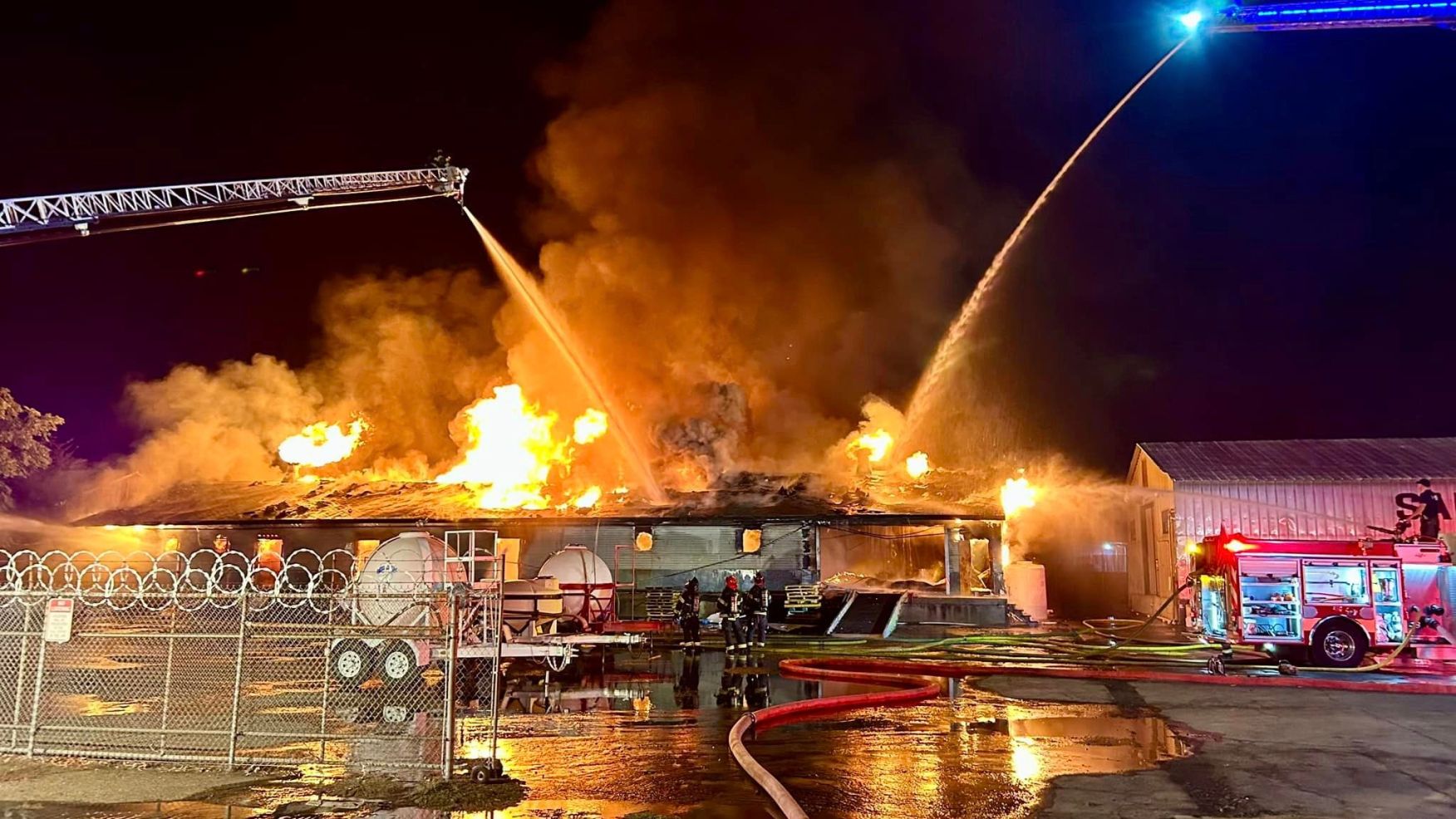 Fire in Lodi CA Today: Emergency Crews Battle Structure Blaze as Residents Avoid Area